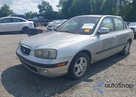 2003 Hyundai Elantra Gls/Gt from USA, damaged, VIN KMHDN45D23U574548